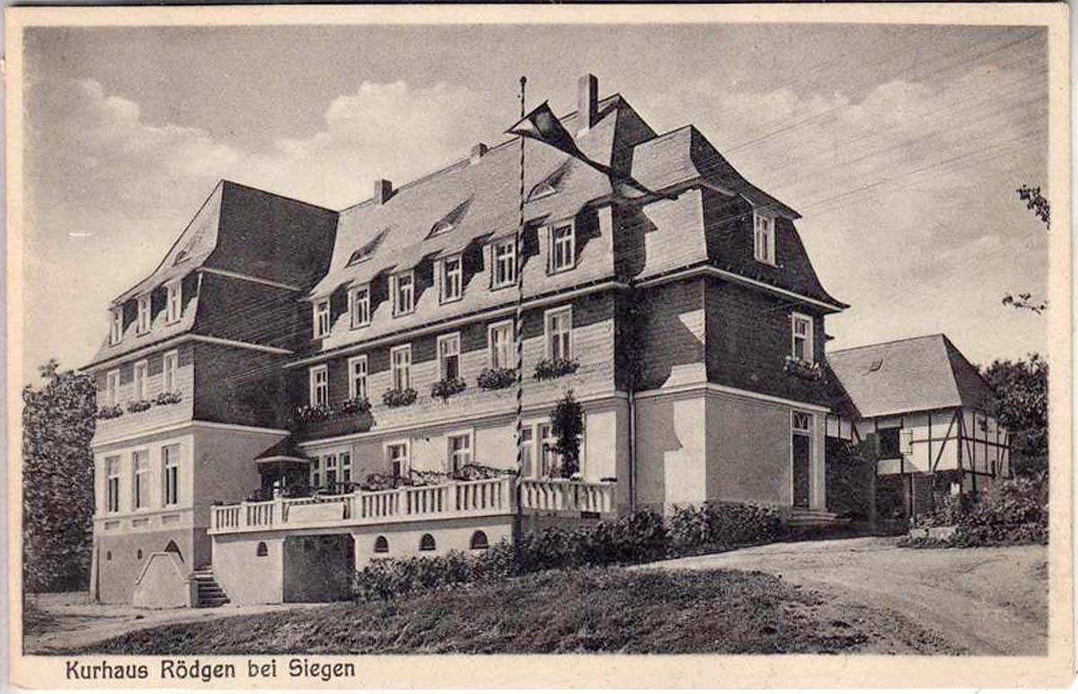 Wilnsdorf. Kurhaus Rödgen, 1929