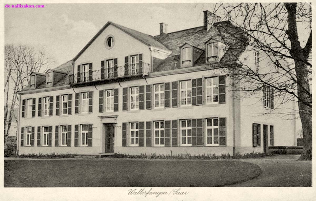 Wallerfangen. Obergau-Führerinnenschule, Gau Westmark, um 1930er Jahre