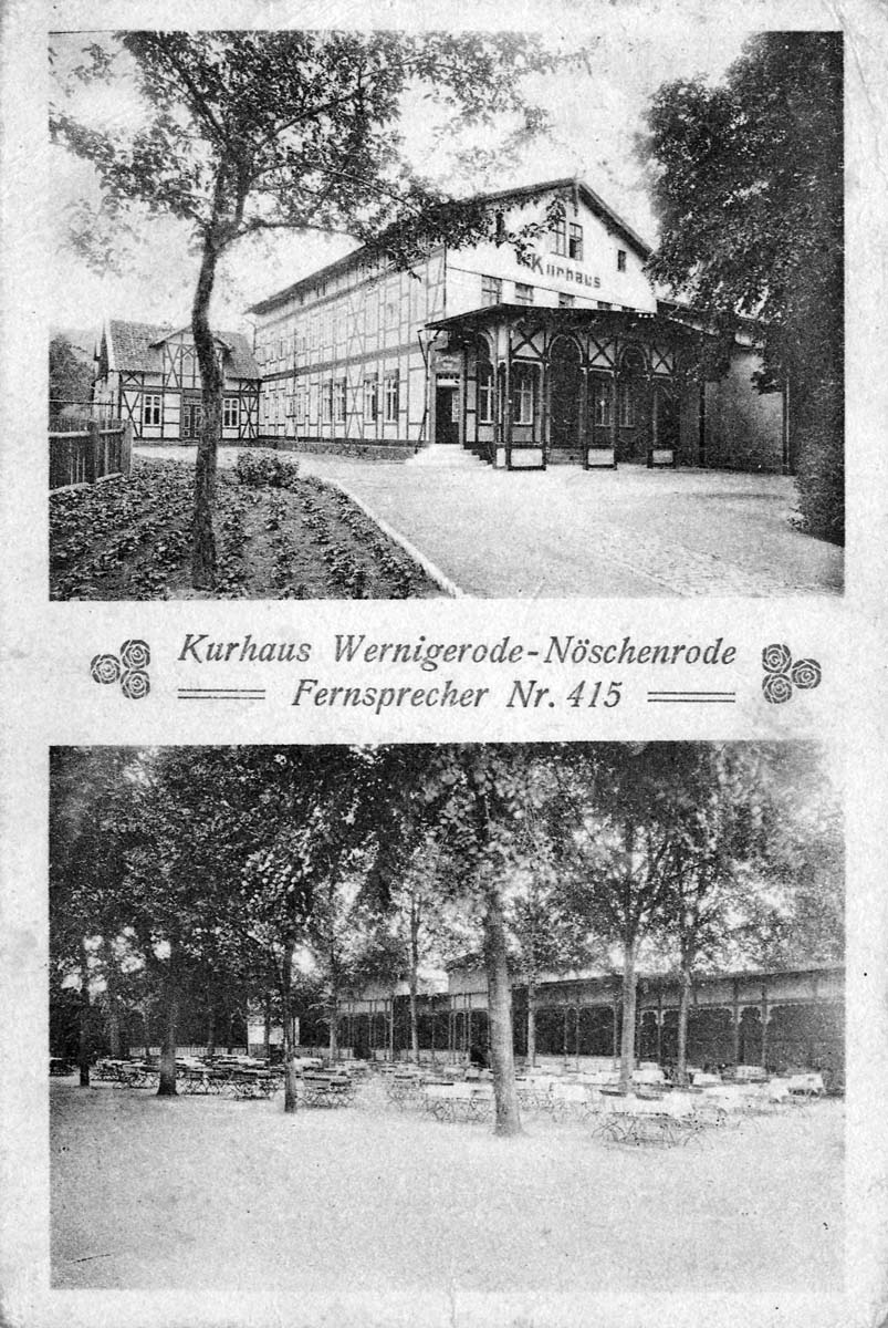 Wernigerode. Kurhaus, 1927