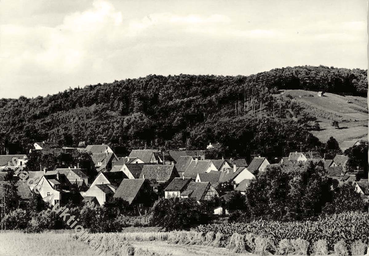 Zaberfeld. Panorama von Michelbach am Heuchelberg