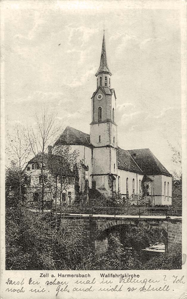Zell am Harmersbach. Wallfahrtskirche, 1926