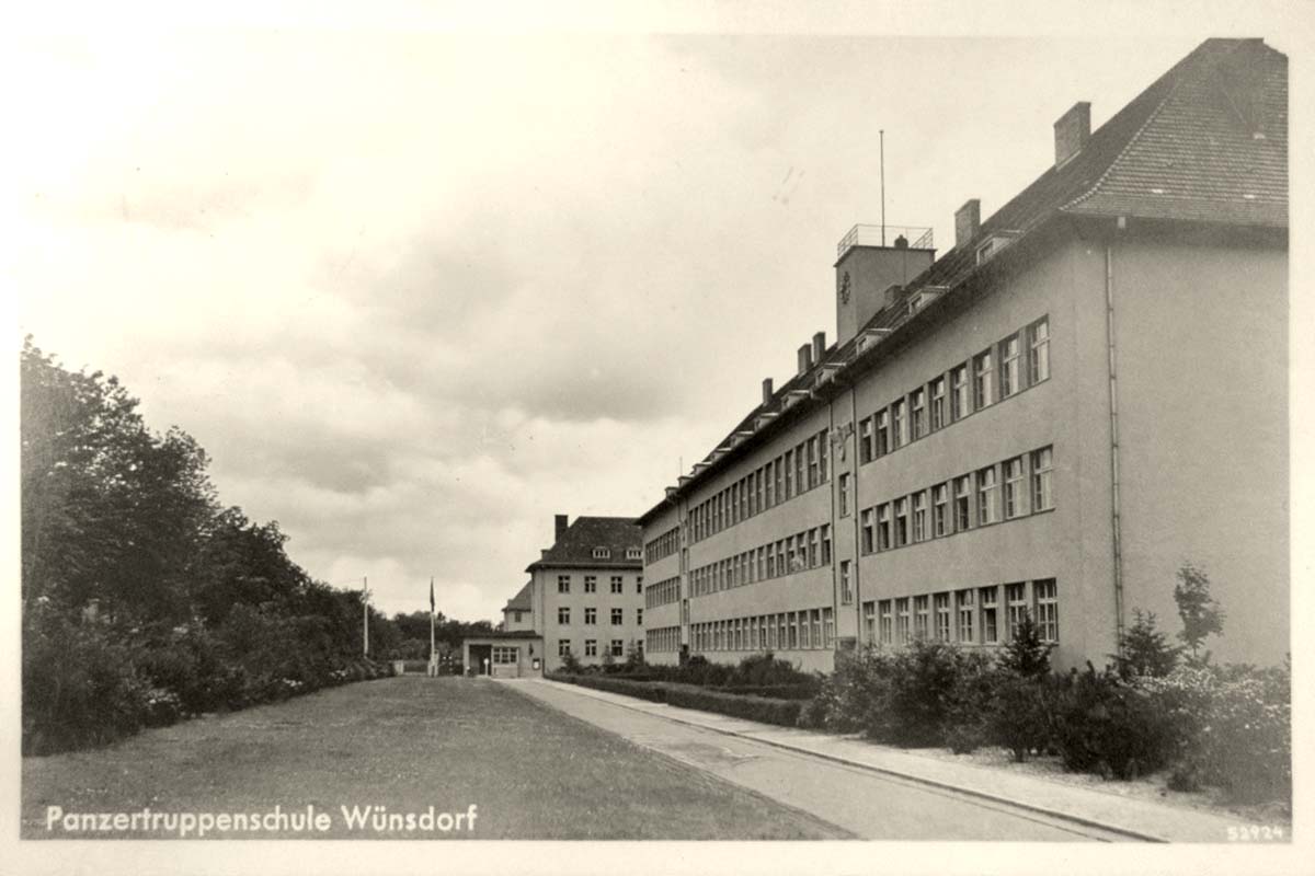 Zossen. Wünsdorf - Panzertruppenschule, 1940
