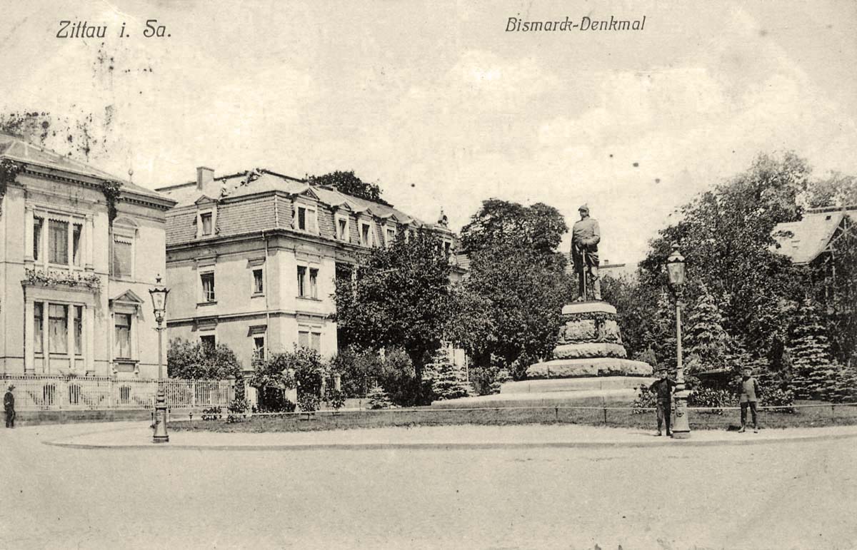 Zittau. Bismarckdenkmal, 1911