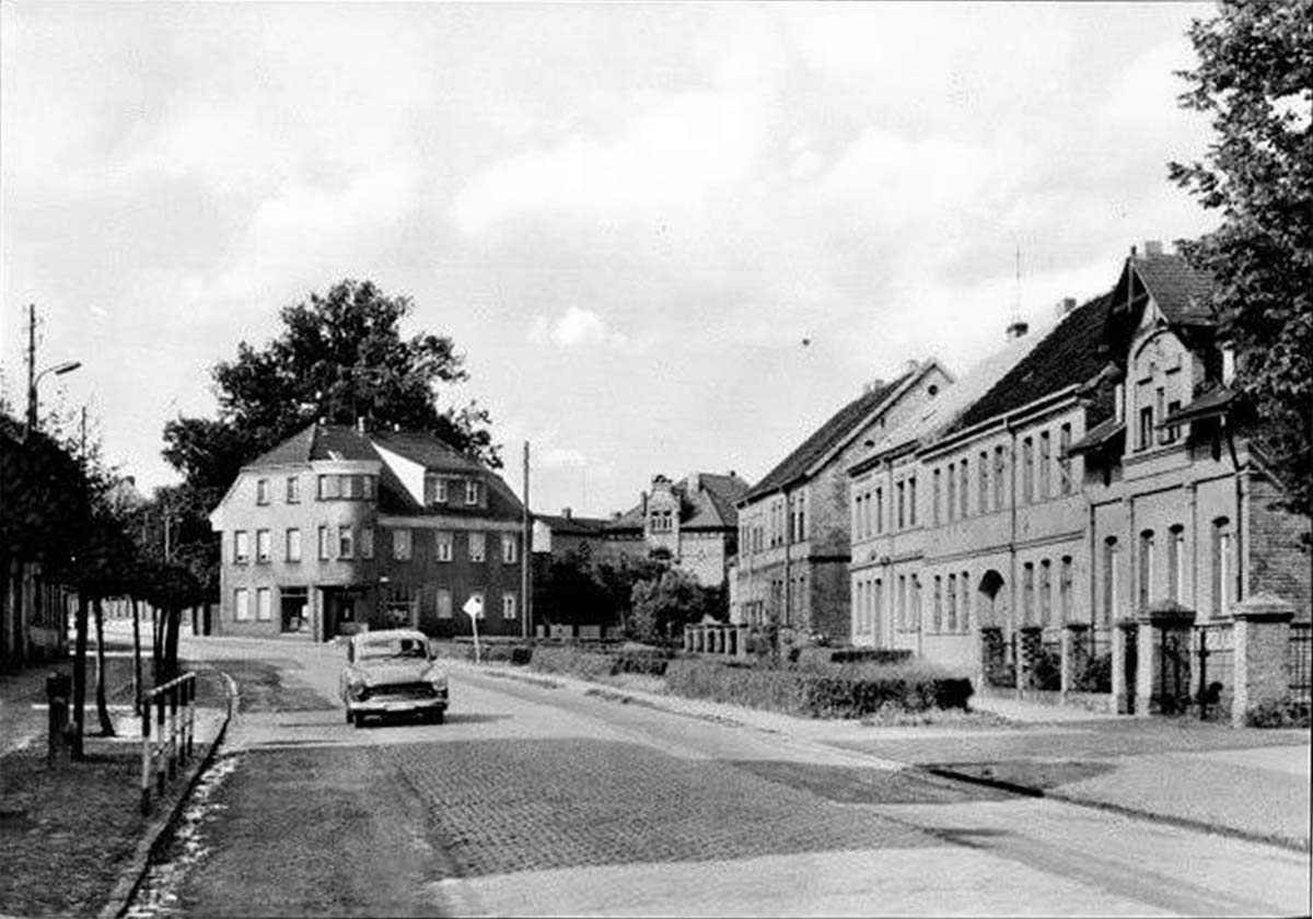 Zahna-Elster. Bahnhofstraße