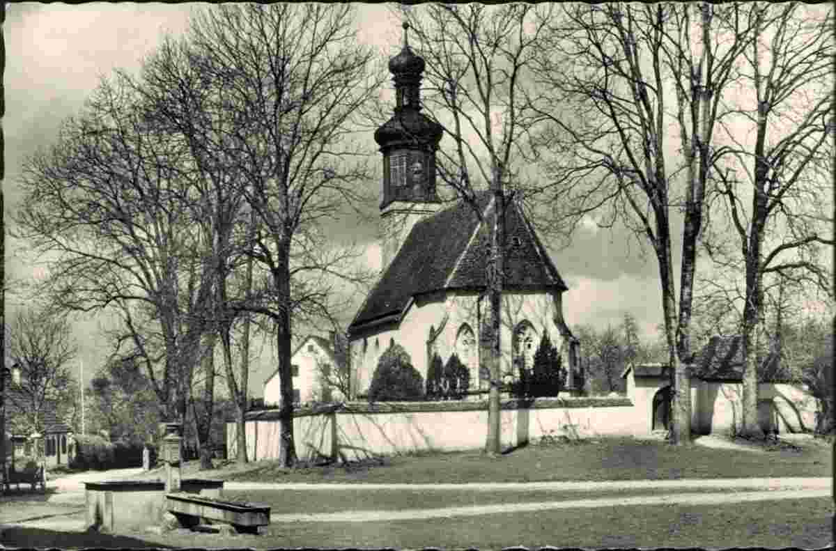 Kloster Adelberg, Ulrichskapelle, um 1955