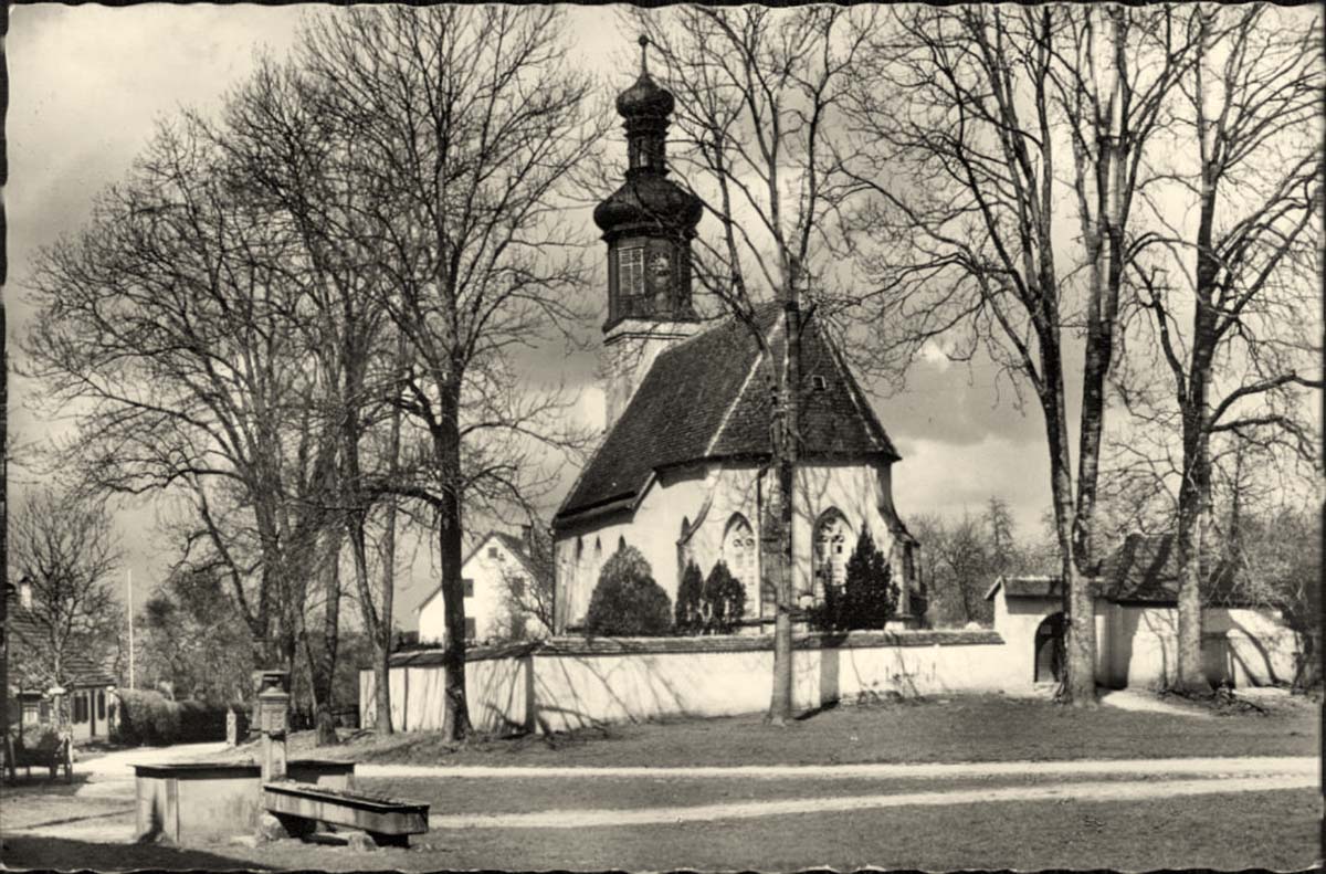 Kloster Adelberg, Ulrichskapelle, um 1955