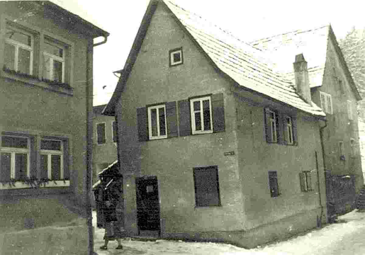 Adelsheim. Das Gebäude der alten Synagoge