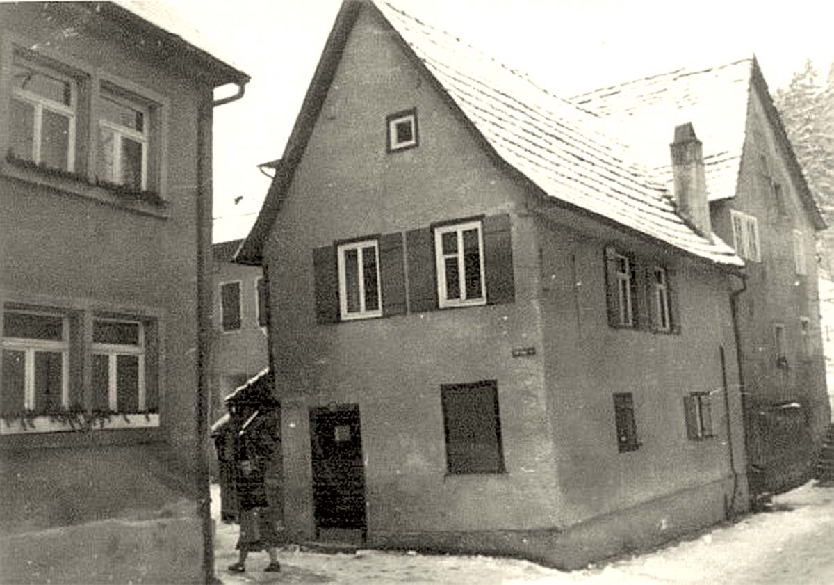 Adelsheim. Das Gebäude der alten Synagoge in der Turmgasse 27