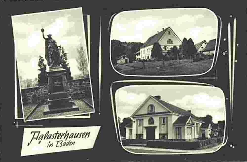 Panorama von Aglasterhausen, 1965