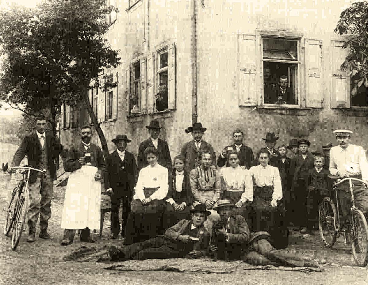 Ahorn. Buch - Gasthof zum 'Hirschen', 1907
