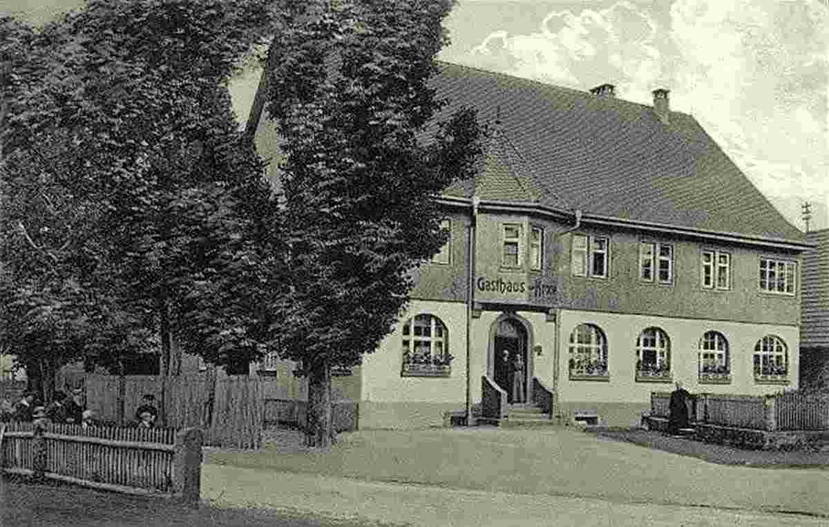Aichhalden. Gasthaus zur Krone, besitzer O. Kimmich, 1920