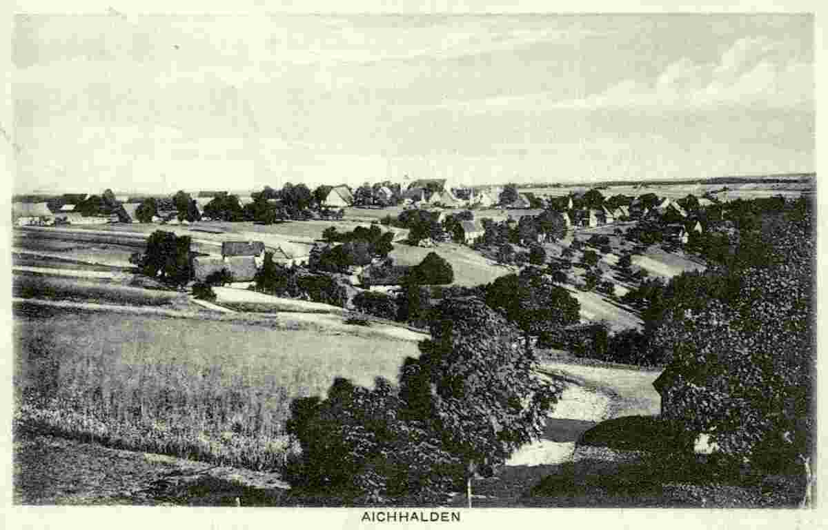 Panorama von Aichhalden, 1911