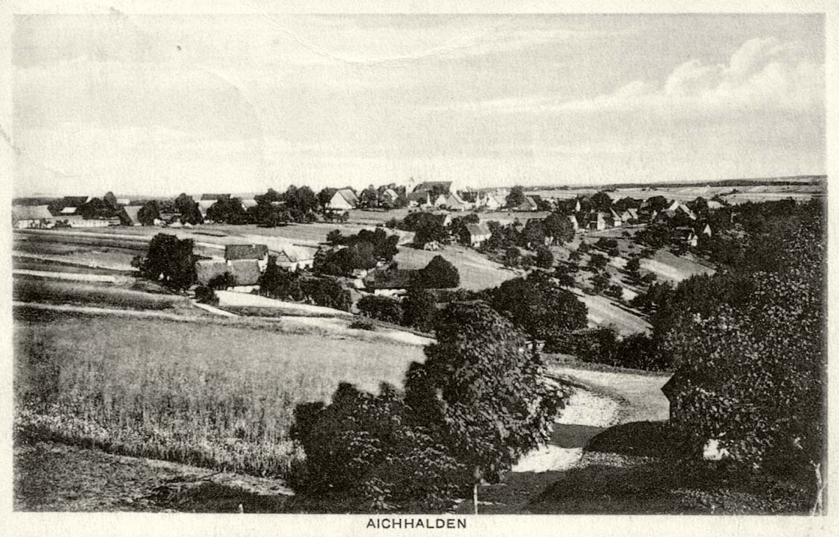 Panorama von Aichhalden, 1911