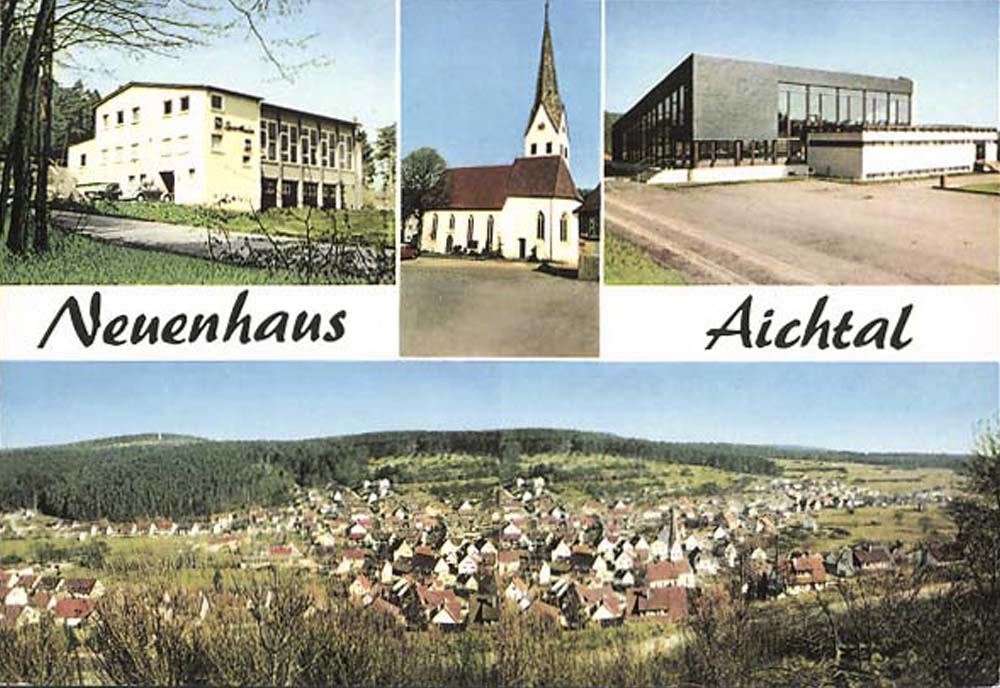 Aichtal. Panorama von Neuenhaus