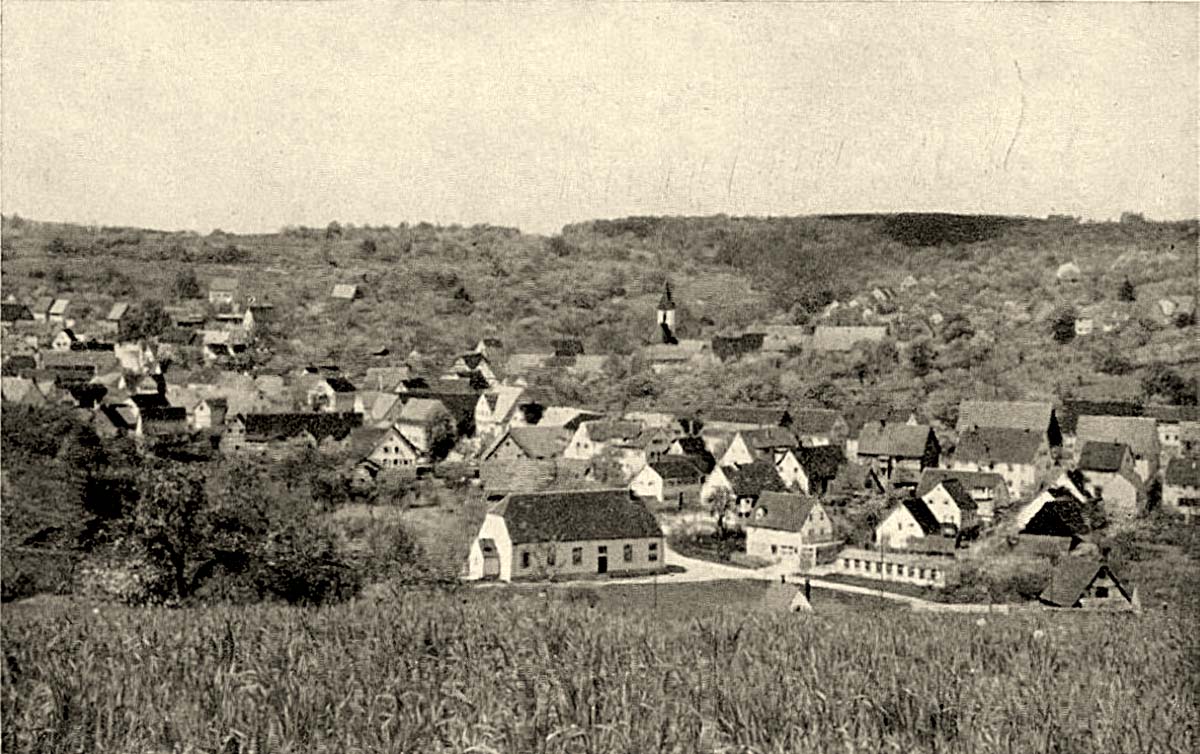 Panorama von Albershausen, 1963