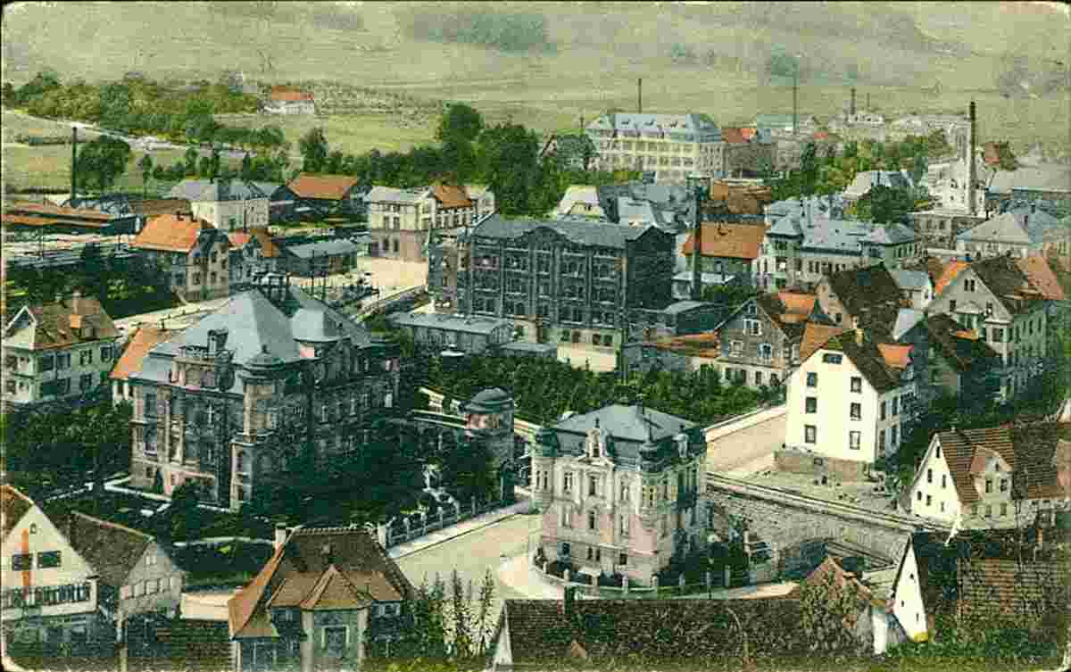 Albstadt. Ebingen - Blick auf die Stadt