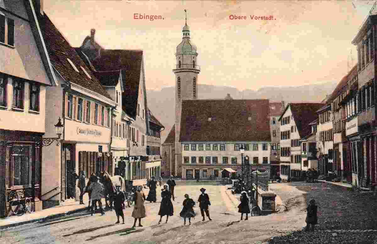 Albstadt. Ebingen - Obere Vorstadt, 1911