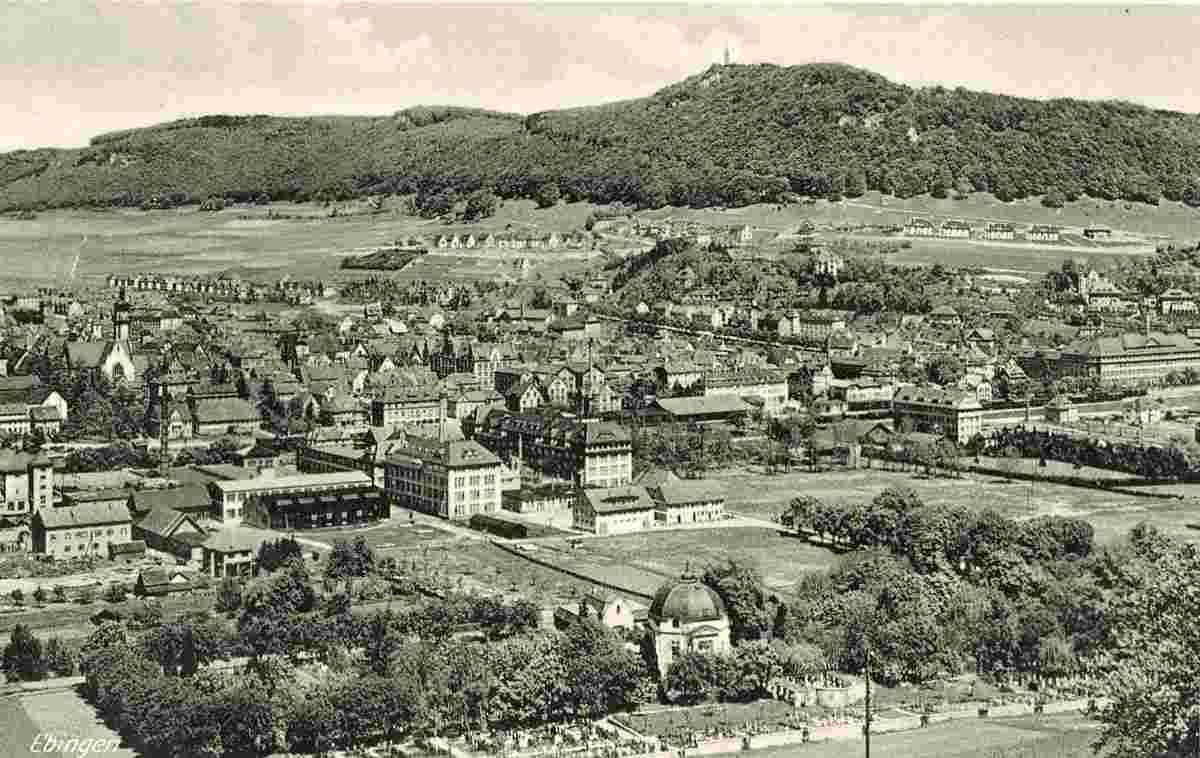 Albstadt. Ebingen - Teilansicht, um 1930s