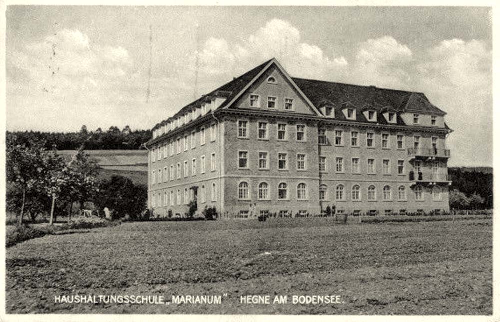 Allensbach. Hegne - Haushaltungsschule 'Marianum'