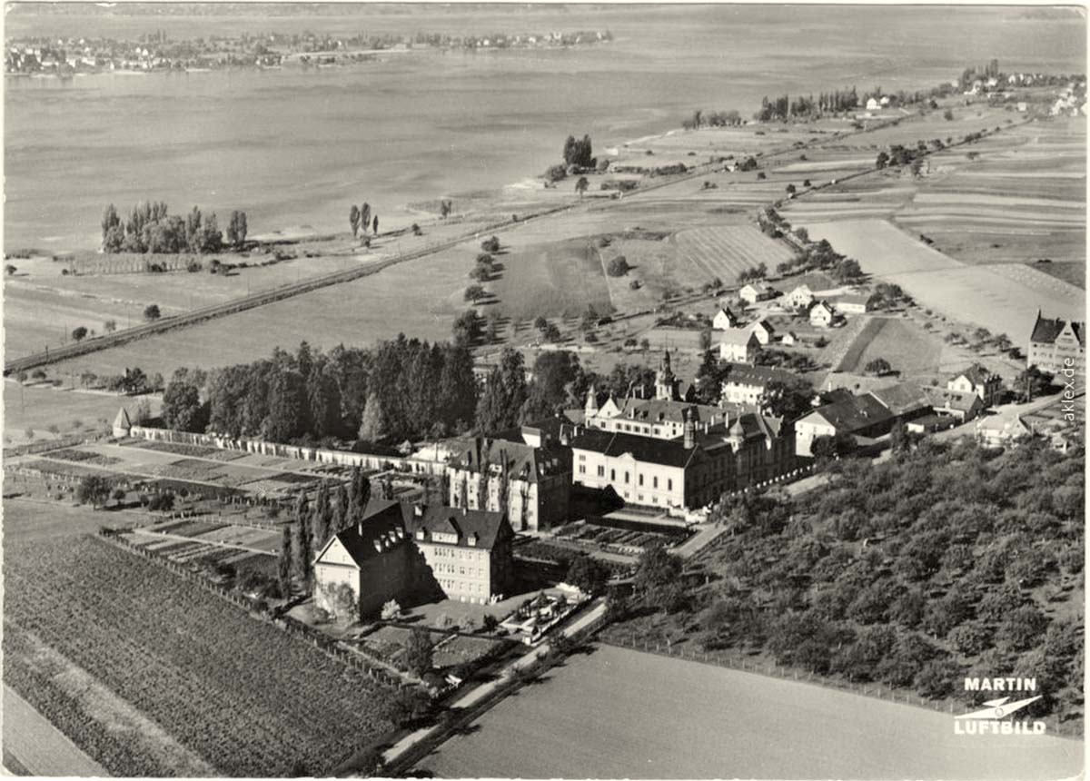 Allensbach. Hegne - Kloster, Haushaltungsschule 'Marianum', 1962