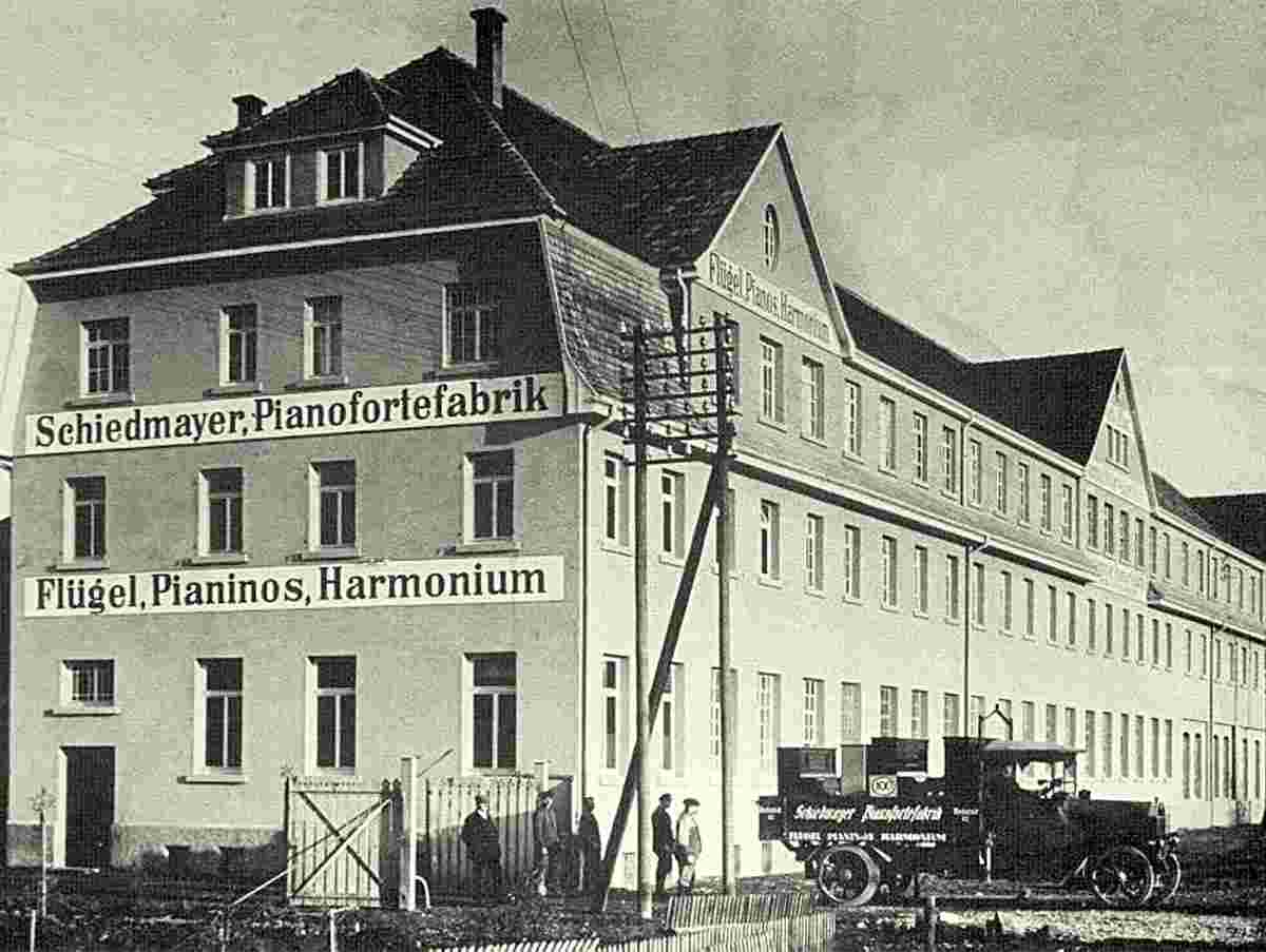 Altbach. Schiedmayer - Pianofortefabrik