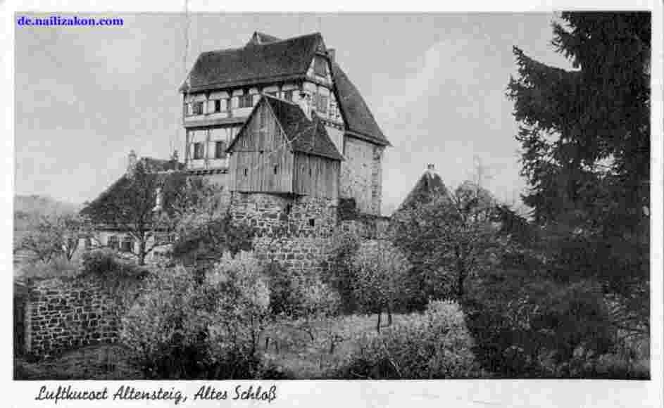 Altensteig. Altes Schloß, 1946