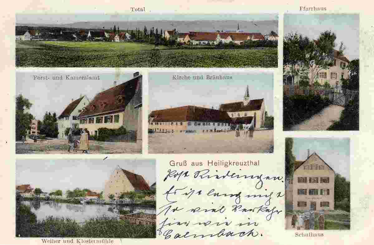 Altheim. Heiligkreuztal - Forst-  Kameralamt