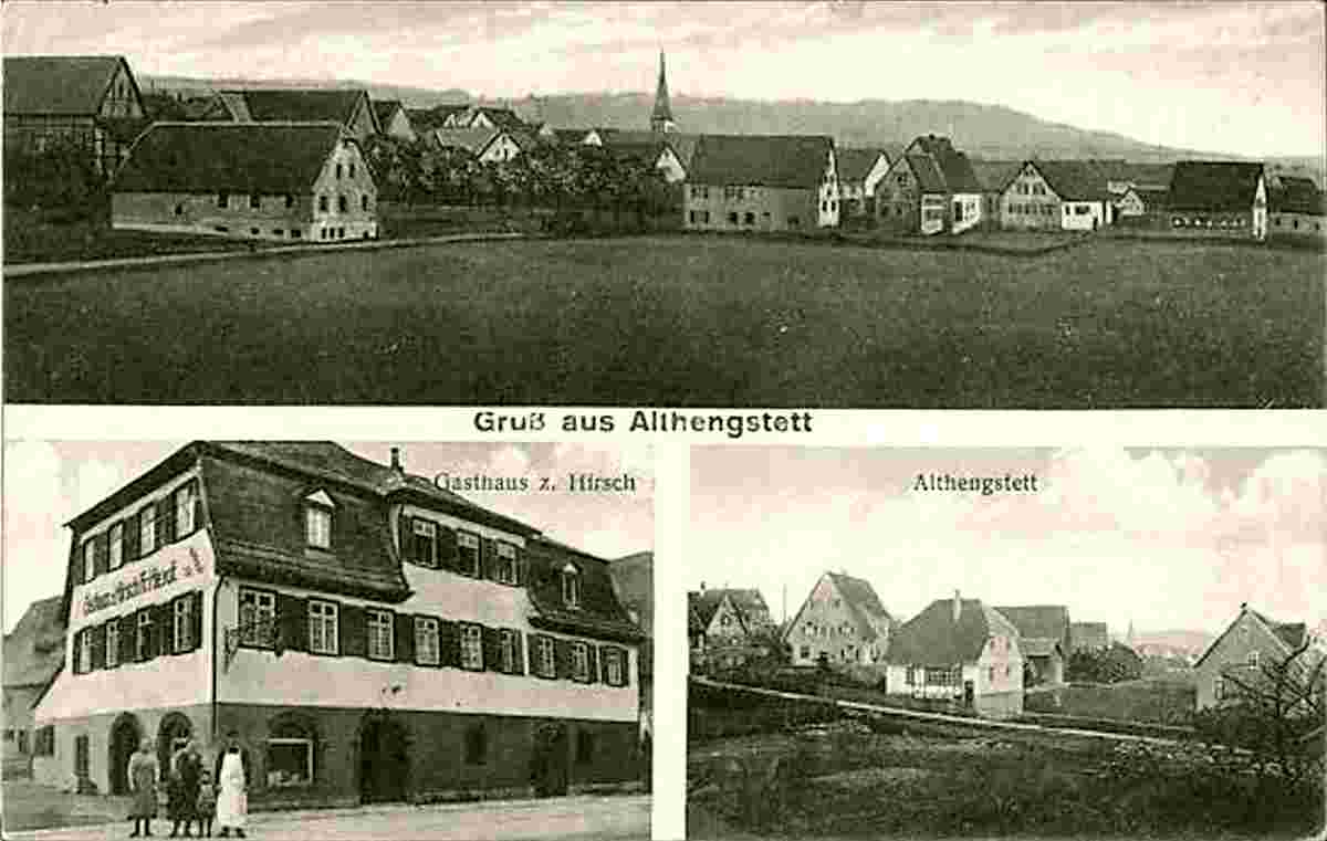 Althengstett. Gasthaus zum Hirsch