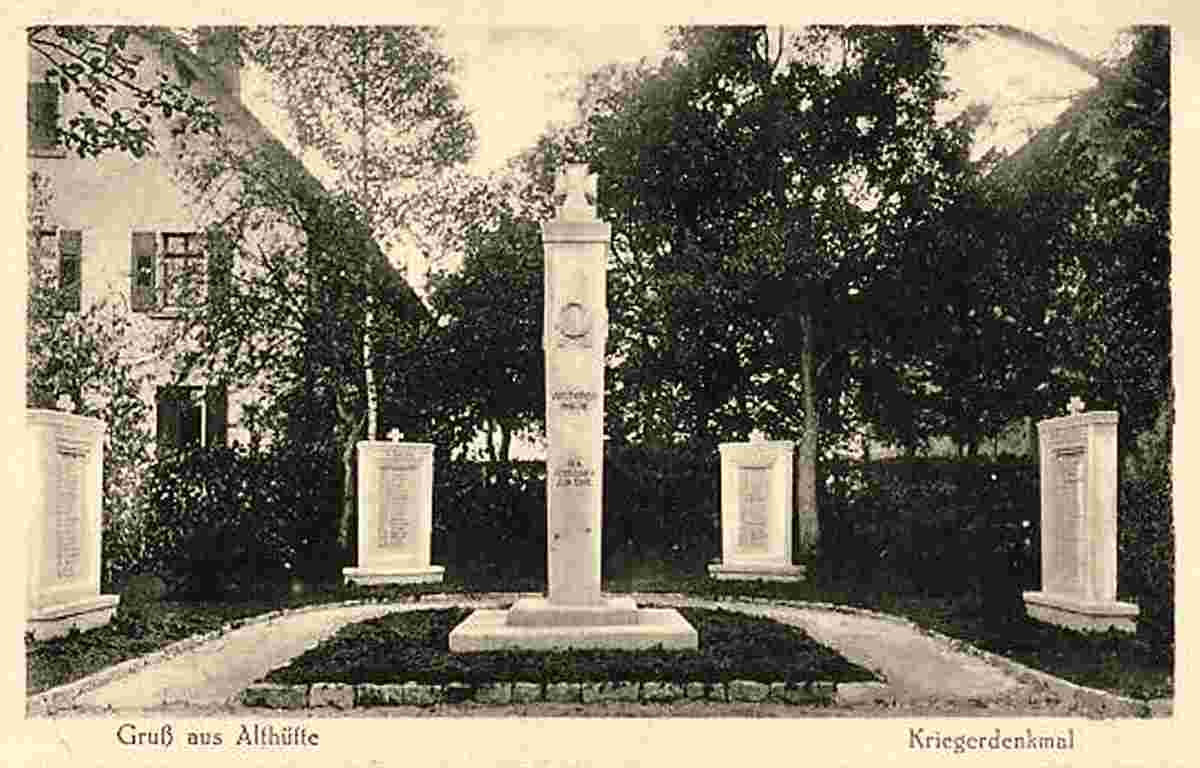 Althütte. Kriegerdenkmal, 1929