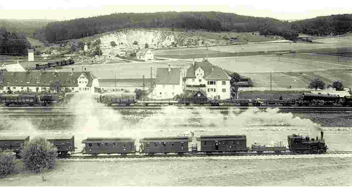 Amstetten. Amstetten-Bahnhof, 1952