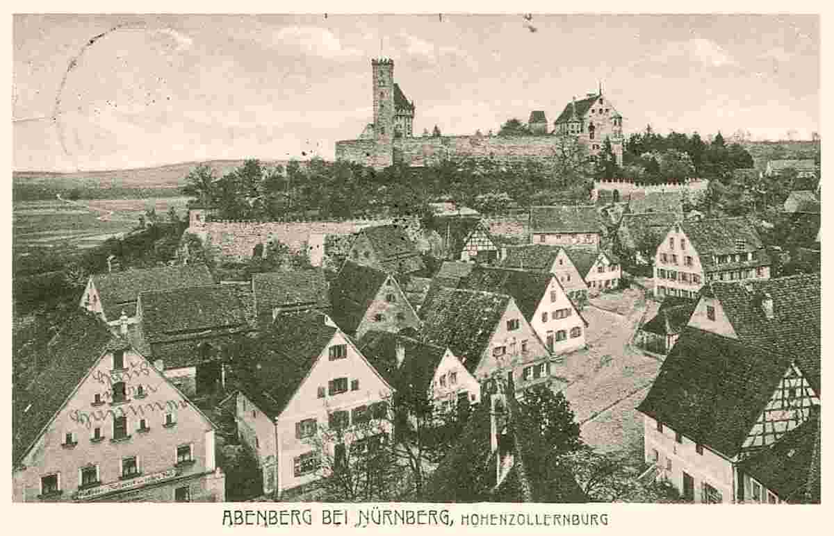 Abenberg. Hohenzollernburg, 1935