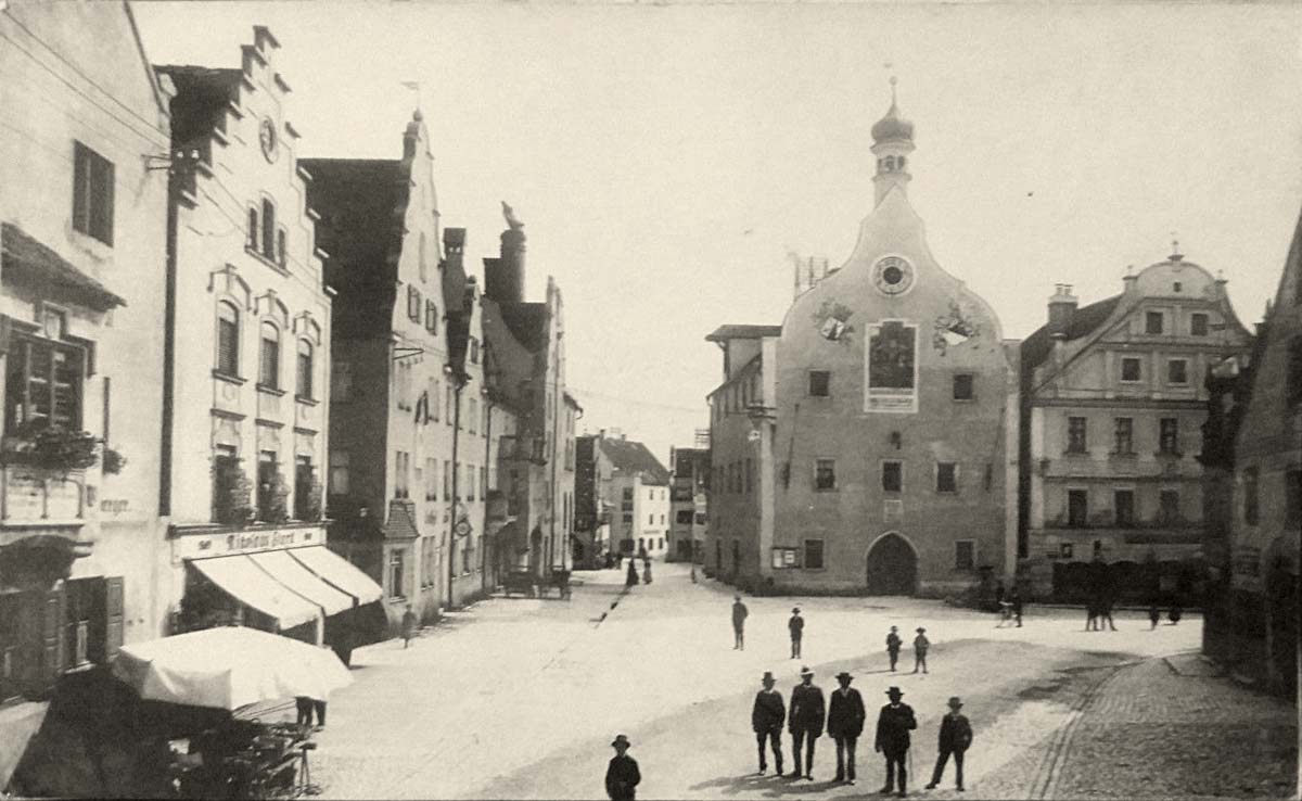 Abensberg. Stadtplatz, 1914