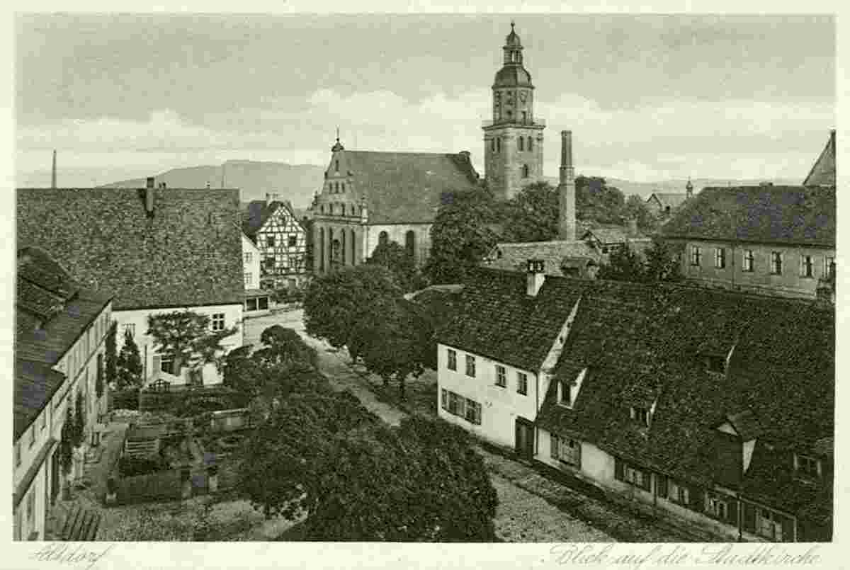 Altdorf bei Nürnberg. Stadtkirche, um 1920er Jahre