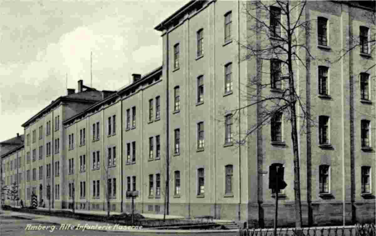 Amberg. Alte Infanteriekaserne, 1938
