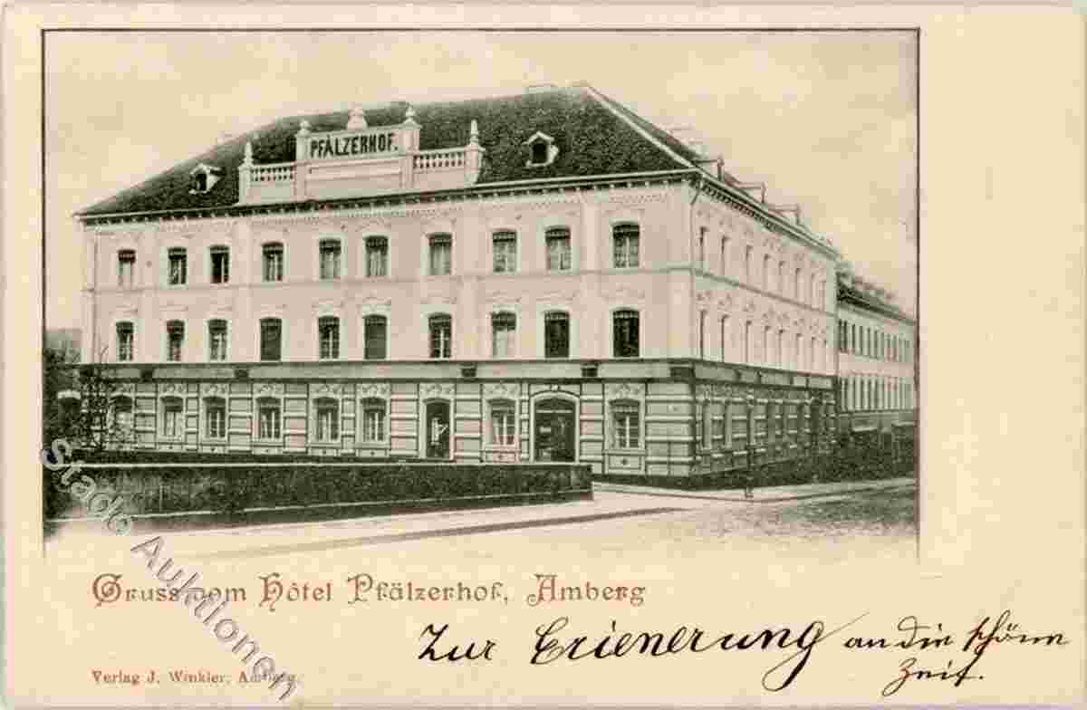 Amberg. Hotel Pfälzer Hof