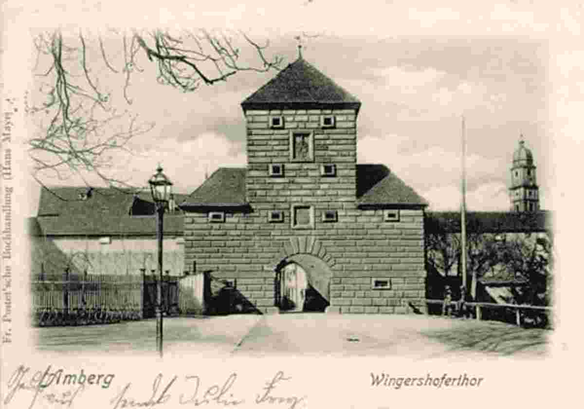 Amberg. Wingershofertor, 1899
