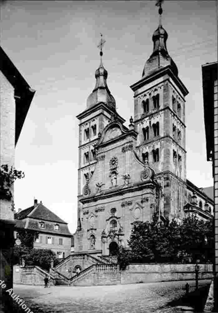 Amorbach. Kirche der ehemalige Benediktinerabtei