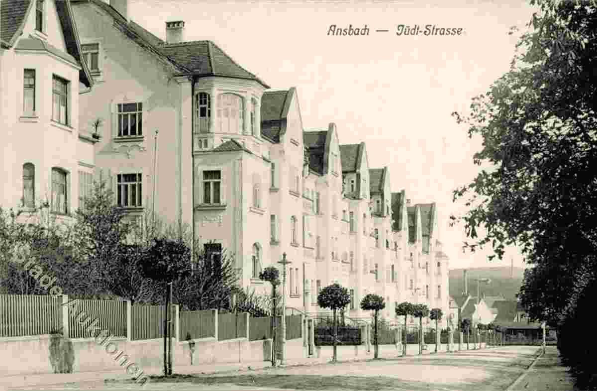 Ansbach. Jüdtstraße