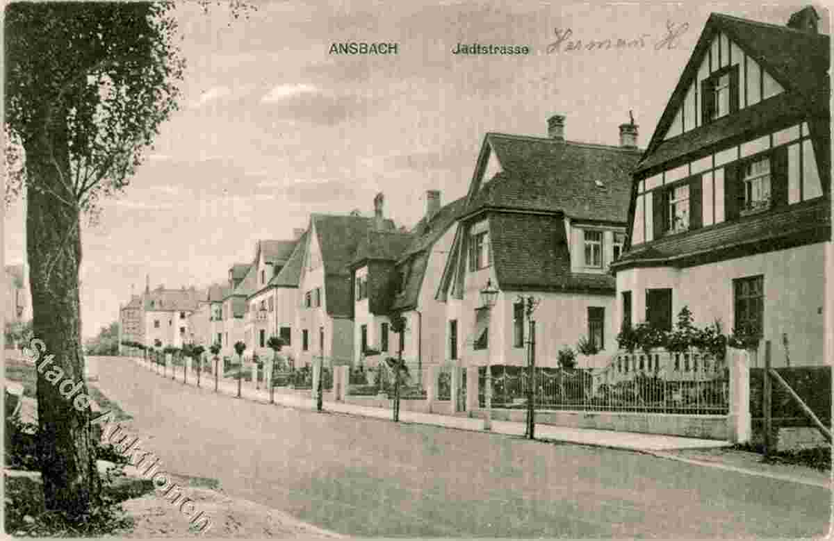 Ansbach. Jüdtstraße