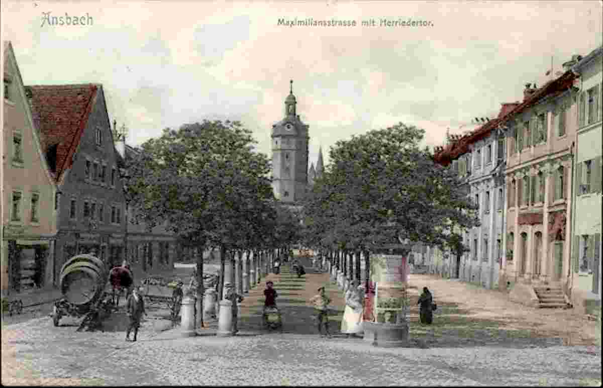 Ansbach. Maximiliansstrasse