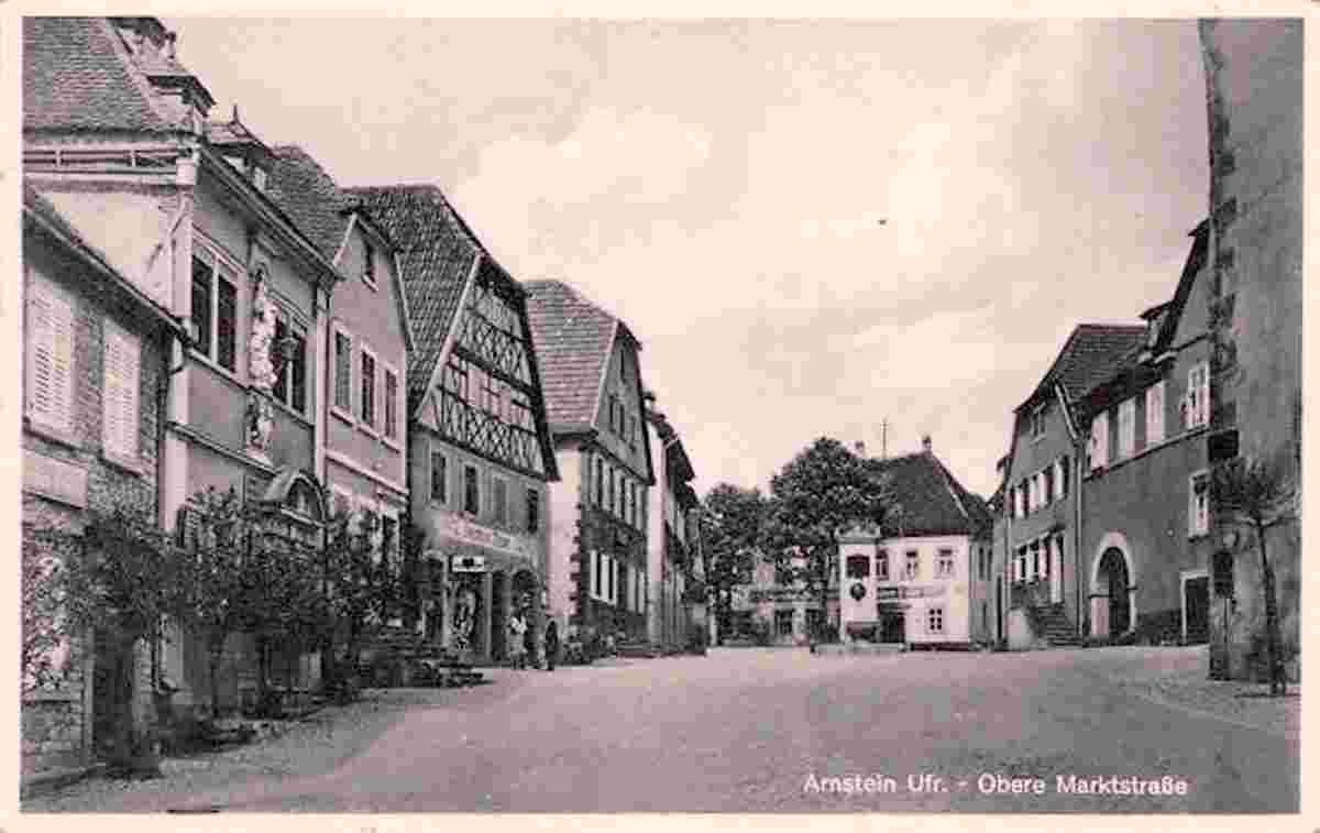 Arnstein. Gasthaus in der oberen Marktstraße