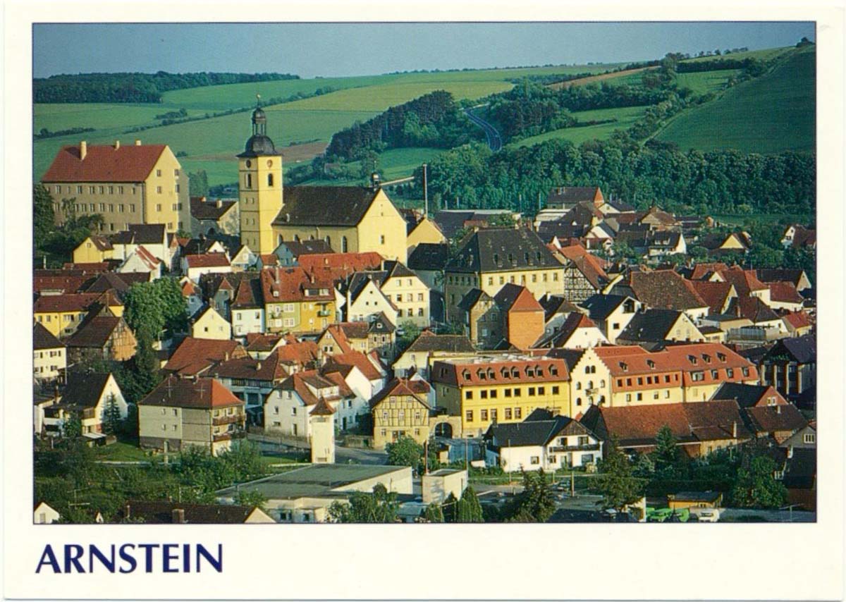 Panorama von Arnstein (Unterfranken)