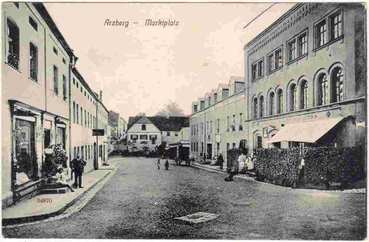 Arzberg. Marktplatz