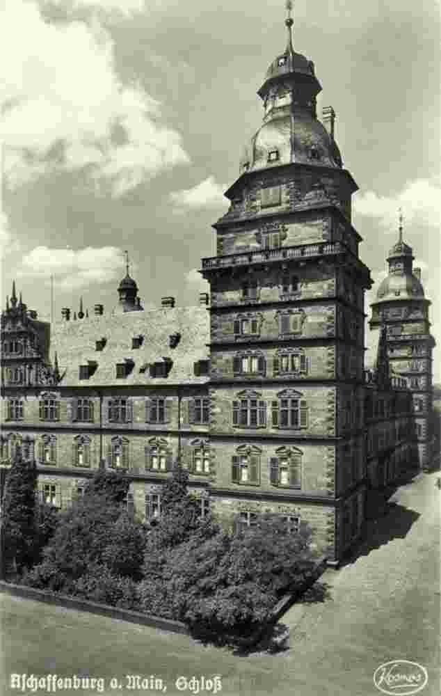 Aschaffenburg. Königliche Schloß Johannis, 1932