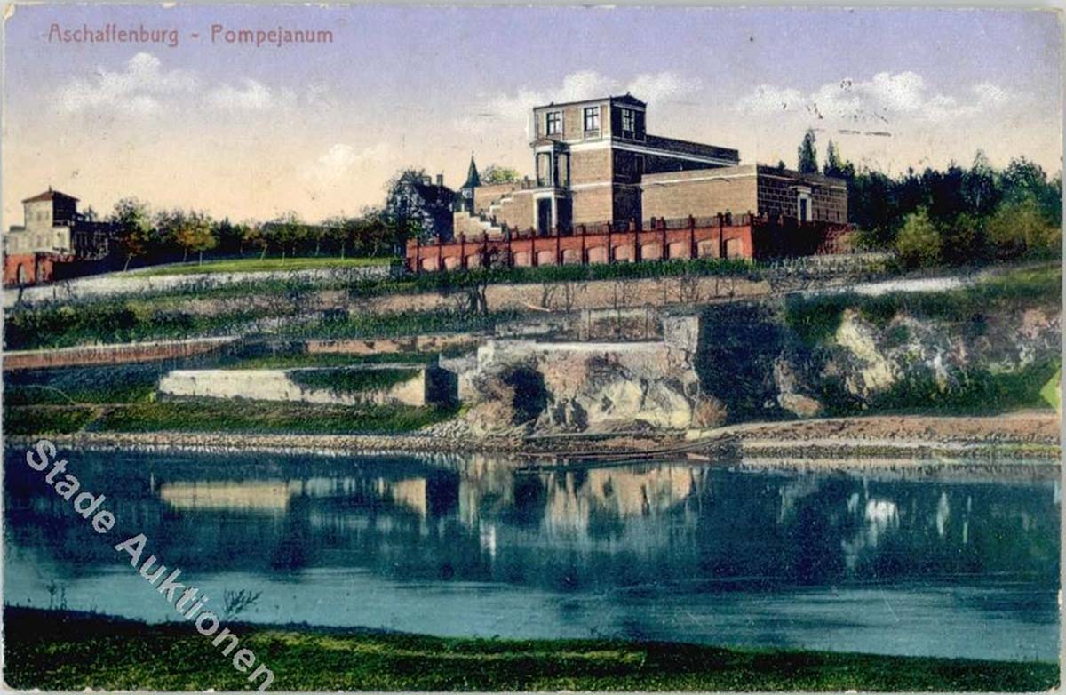 Aschaffenburg. Pompejanum, 1915