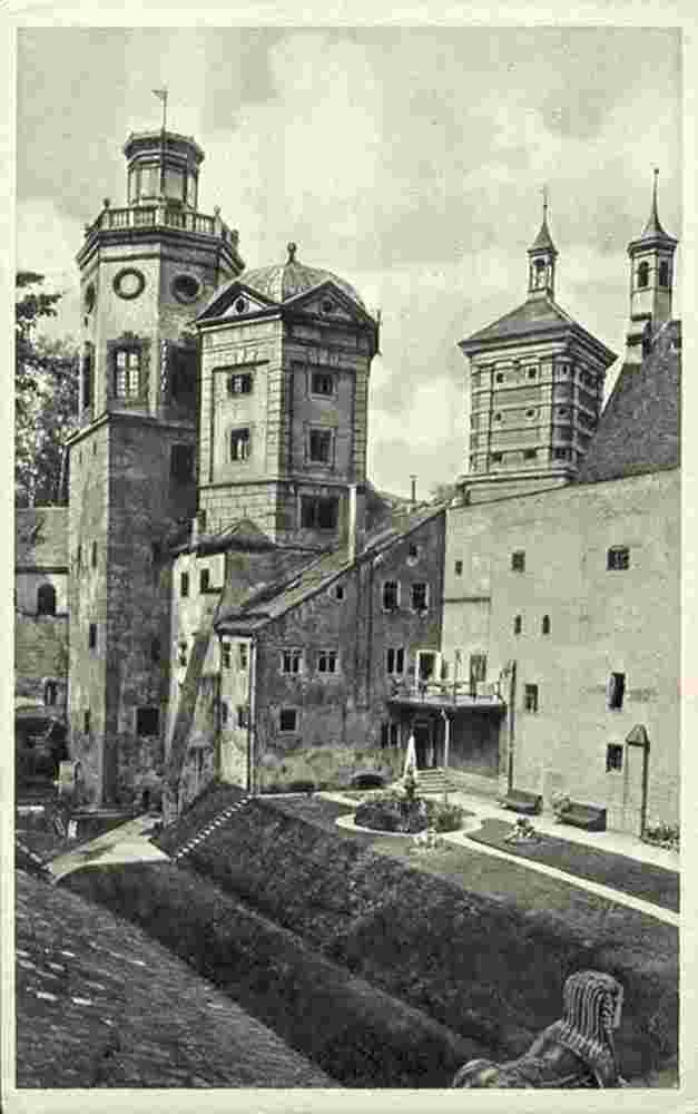 Augsburg. Hof im Roten Tor, 1920