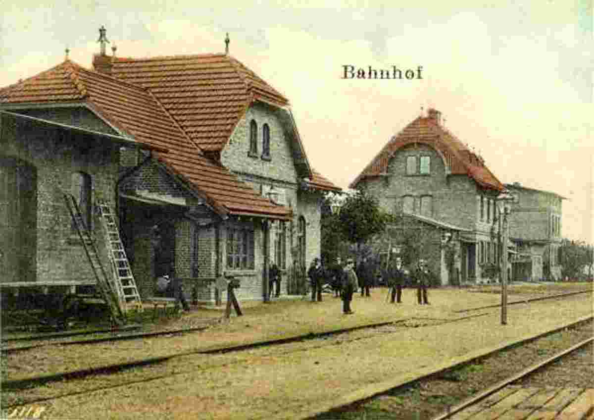 Ahrensfelde. Bahnhof