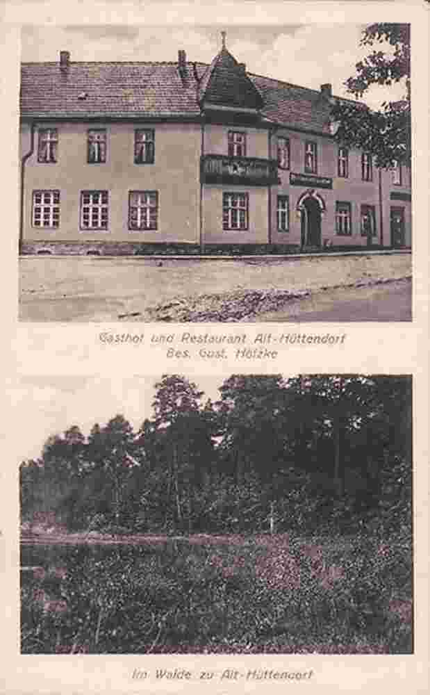 Althüttendorf. Gasthof und Restaurant von Gustav Hölzke