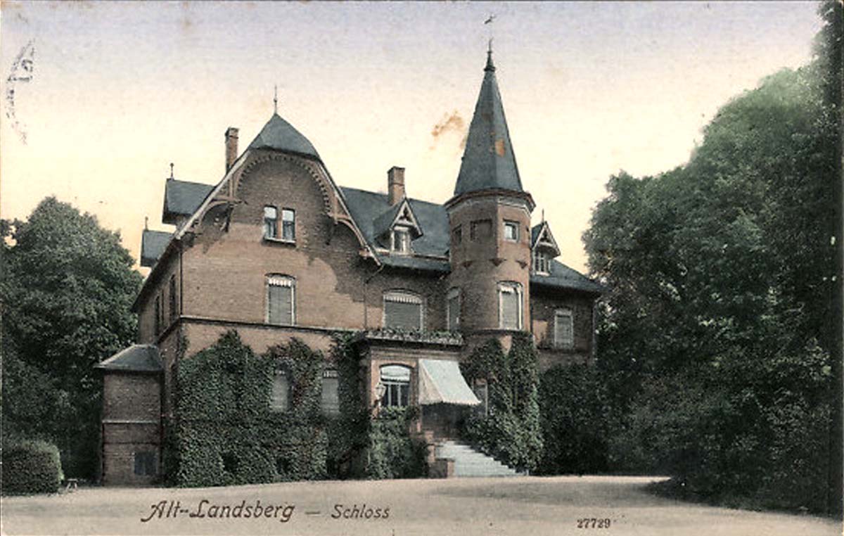 Altlandsberg. Schloß, 1921