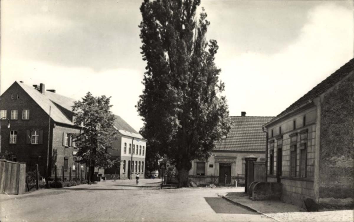 Am Mellensee. Klausdorf - Straßenansicht, 1957